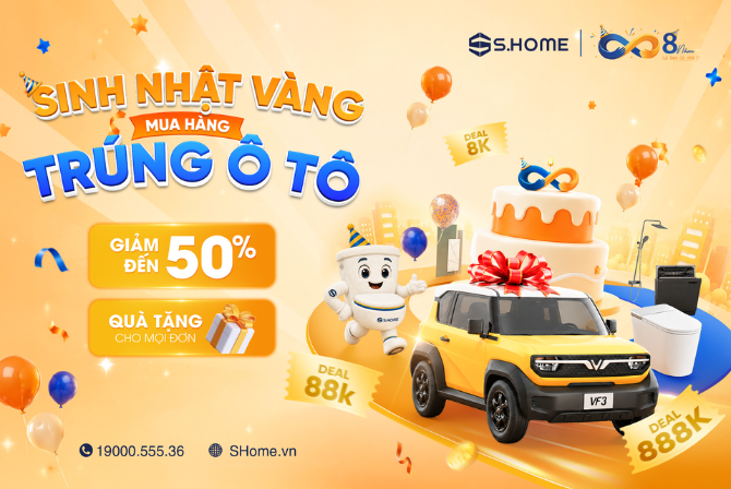 Thể lệ chương trình S.Home 8 tuổi